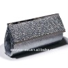 2011 trendy mesh ladies small diamante bling handbag ladies evening bag