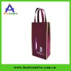 2011 trendy pink gloss birthday wine bag with handle