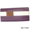 2011 trendy special print purple long wallet
