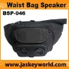 2011 trendy waist bag speaker, army waist bag speaker, bag with speaker