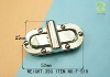 2011 useful fashion nickel slider buckle, bag accessories F-519