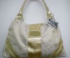 2011 women leather handbag