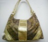 2011 women leather handbag