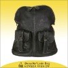 2011 women's fashion designer leather backpack