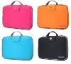 2011 year promotion neoprene laptop sleeve bag with handle