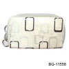 2011 zip closure with a key ring cosmetic bag
