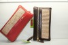 2011 zipper  leather purse