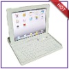 2011hot sell silicone ipad cover with keyboard