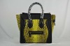 2011latest fashion women python  handbag