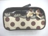 2011rectangular fashionable cosmetic bag with bow