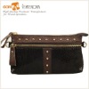 2012 100% real Cowhide CONTRASTCOLOR Designer handbag&Clutch bags