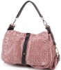 2012 Black Shoulder Handbags Reall Leather Purse Women