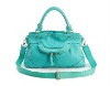 2012 Blue single pocket handbag