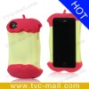 2012 Cell Phone Accessories Apple Core Silicone Case for iPhone 4