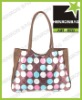 2012 Colorful Dot summer beach mat bag