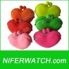 2012 Colorful heart shape silicone new pouches