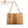 2012 Cowhide Kniting Tassels Leather handbag&Shoulder Bag