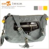 2012 Cowhide Tassels Fashion Genuine Leather Casual Handbag&Messenger Bag