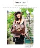 2012 European preppy style hobo message bag