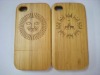 2012 Factory price Hot sale Wood hard case for iphone 4 4S (with soft cloth to protect)