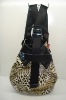 2012 Fashion Black PU Lady handbag