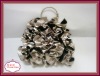 2012 Fashion Black-white Flower Evening Wristlet Bag (Hot Sale)