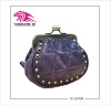 2012 Fashion Europe lady coin purse made of PU and beads