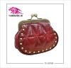 2012 Fashion Europe lady coin purse made of PU and beads