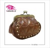 2012 Fashion Europe lady coin purse made of PU and beads