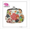 2012 Fashion Europe lady coin purse made of canvas