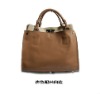 2012 Fashion design Leather Ladies's shoulder handbag