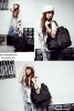 2012 Fashion design Manmade Ladies's shoulder handbag