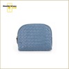 2012 Fashion handmade Knitted Genuine Cow Leather coin purse