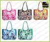 2012 Flower Printed woman Beach bag