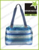 2012 Foldable Stripe Art Shopping Bag