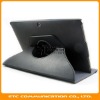 2012 For 10.1 Inch Tablet Leather Case,360 Rotating Swivel PU Leathre Cover Pouch for Asus Eee Pad TF101,Customers logo,OEM