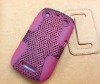 2012 For Blackberry Curve 9360 Case Curve 9360 MESH PC SILICONE combo hybrid case