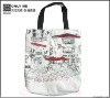 2012 HOT SALE High quality Environmental friendly girls cotton canvas tote bag