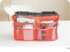 2012 HOT SALE high quality fashion bag in bag handbag organizer(WOB31 red)