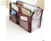 2012 HOT SALE high quality fashion organizer bag,ladies bag organizer(WOB31 brown)