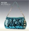 2012 HOT SELL!!!! LATEST LACE FLOWER DESIGNER CHEAP FASHION LADY BAGS