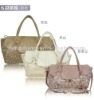 2012 HOT SELL!!!! LATEST LACE FLOWER DESIGNER CHEAP FASHION LADY HANDBAGS