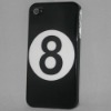 2012 Hard Plastic case For iPhone 4S&4G Lucky Number 8