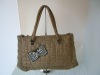 2012 High quality PU leather handbag with bow