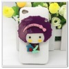 2012 Hot Sale factory price PC and 3D Mirror hard Case for iPhone 4 4G 4S 4GS New