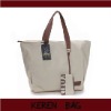 2012 Hot Sell Fashionable Coted Canvas Lady Hand Bag