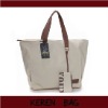 2012 Hot Sell Fashionable Coted Canvas Lady Hand Bag