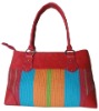 2012 Hot Selling Elegant Straw And PU Handbag