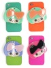 2012 Hot sale New Mobile phone Cartoon mirror hard plastic case for iphone 4 4S