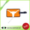 2012 Hot sale! silicone rubber luggage tag